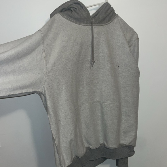 Grey Graphic y2k Hoodie - Picture 3 of 3